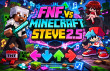 FNF Vs Minecraft Steve 2.5 img
