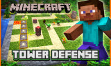 Minecraft Tower Defense background