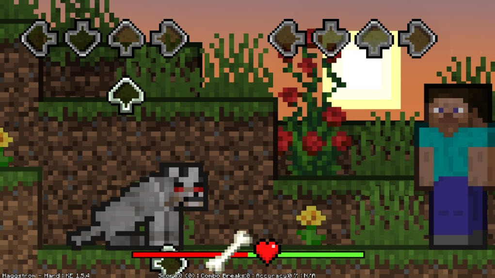 FNF Minecraft Funky Edition Screenshot