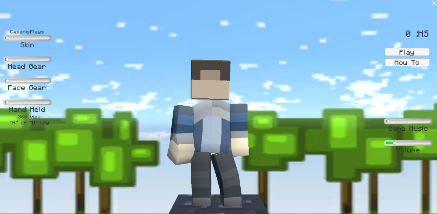 Minecraft Runner Screenshot